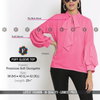 Puff Sleeve Western Designer Ladies Top Catalog
